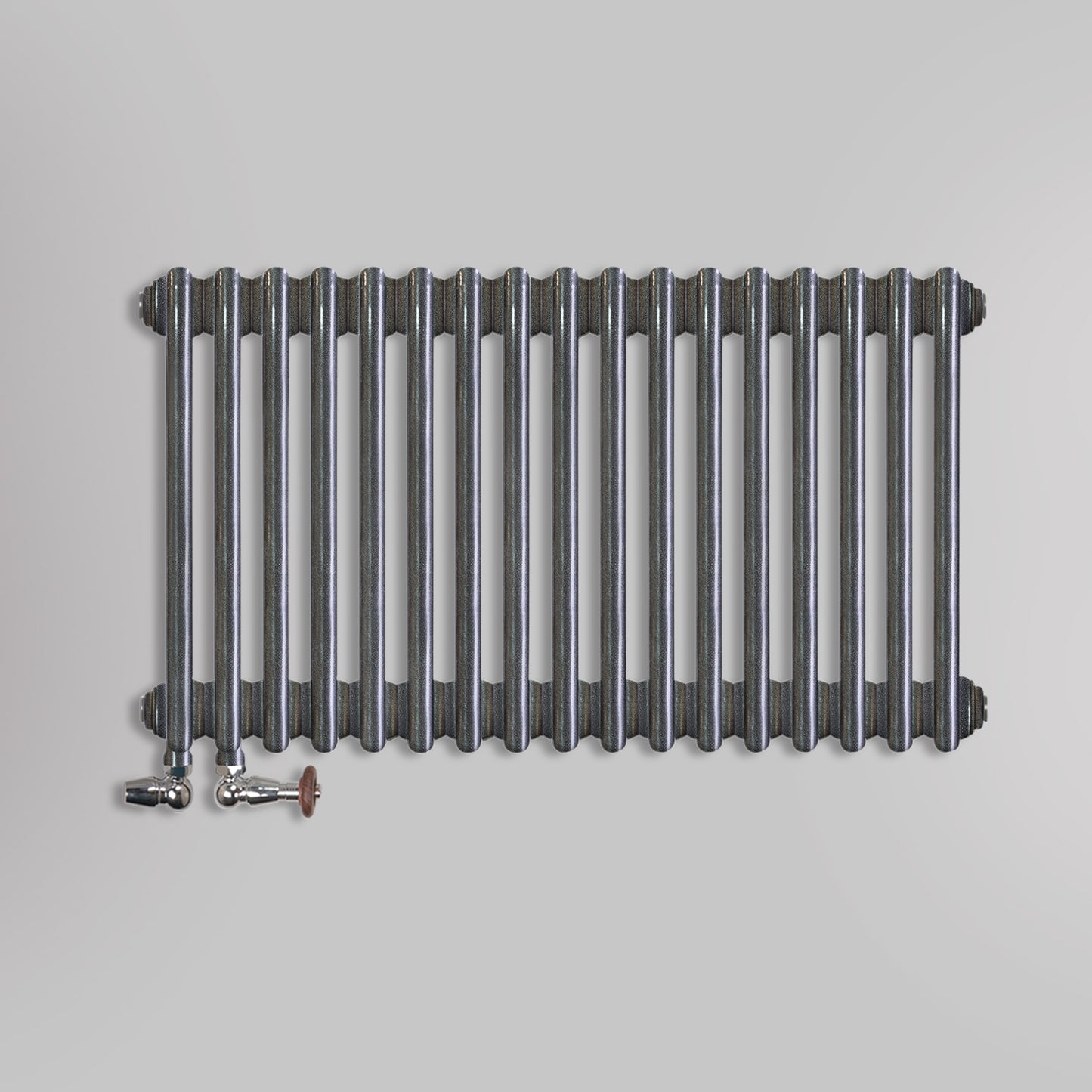 Grzejniki Żeberkowe Pokojowe Dekoracyjne - Antyczne Srebro