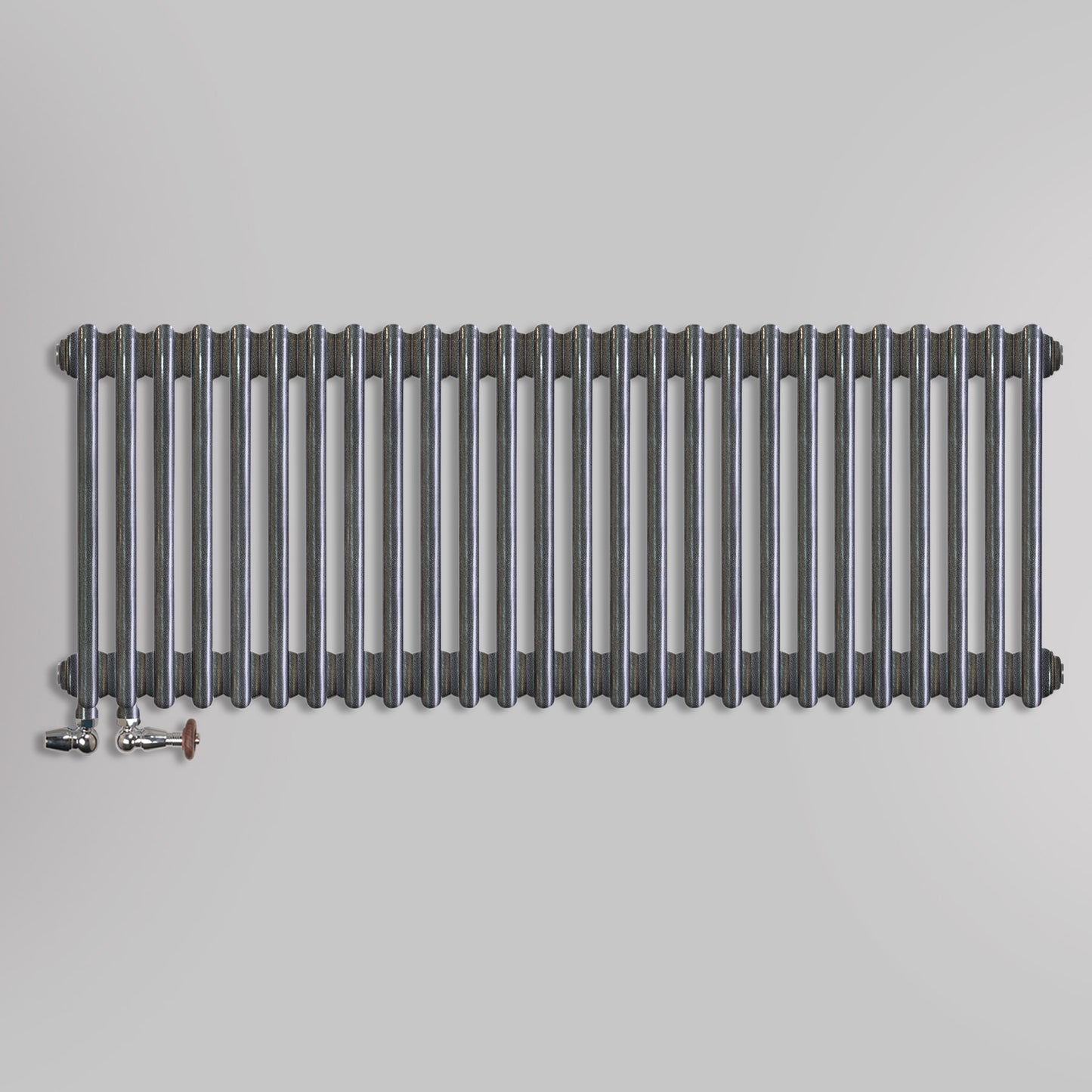 Grzejniki Żeberkowe Pokojowe Dekoracyjne - Antyczne Srebro