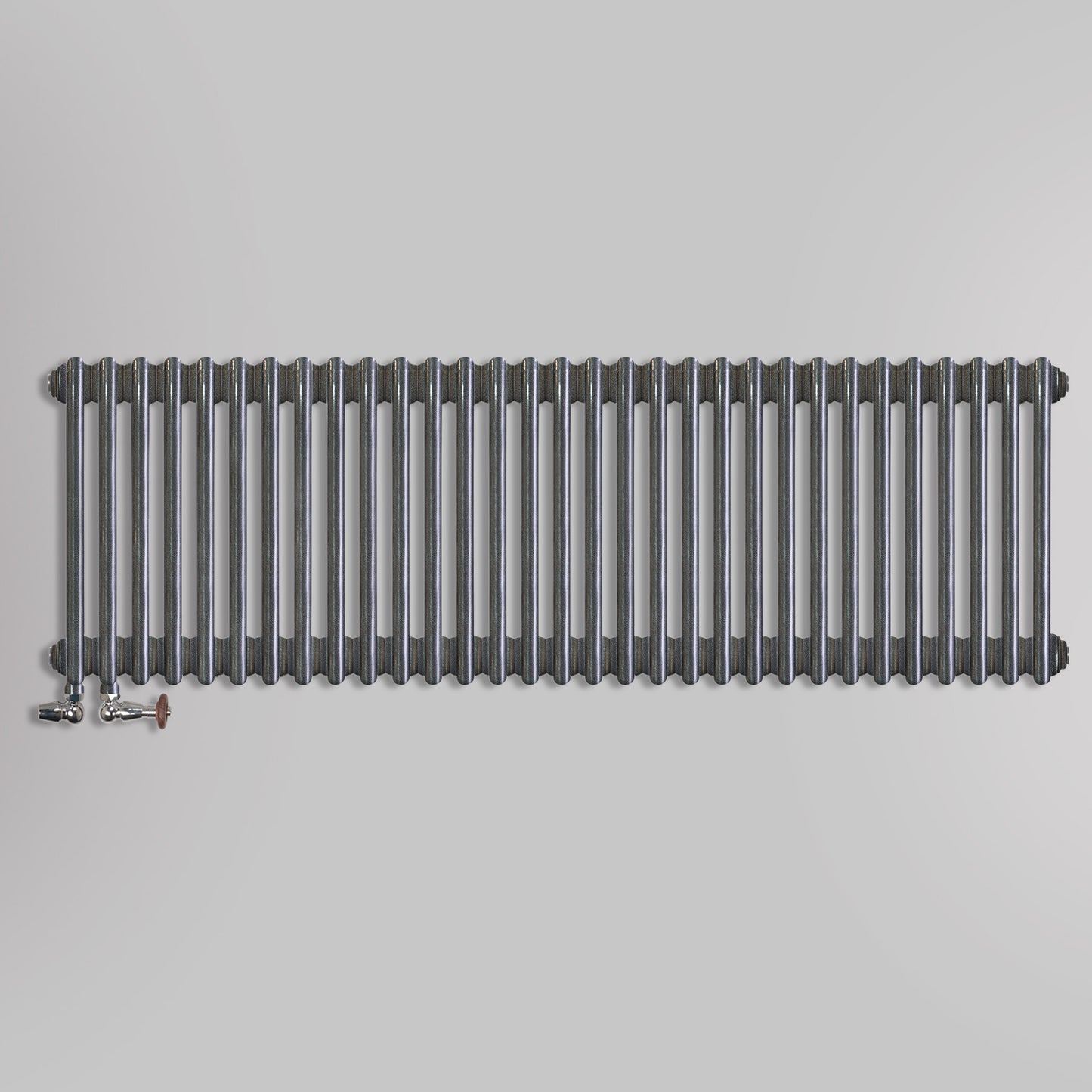 Grzejniki Żeberkowe Pokojowe Dekoracyjne - Antyczne Srebro