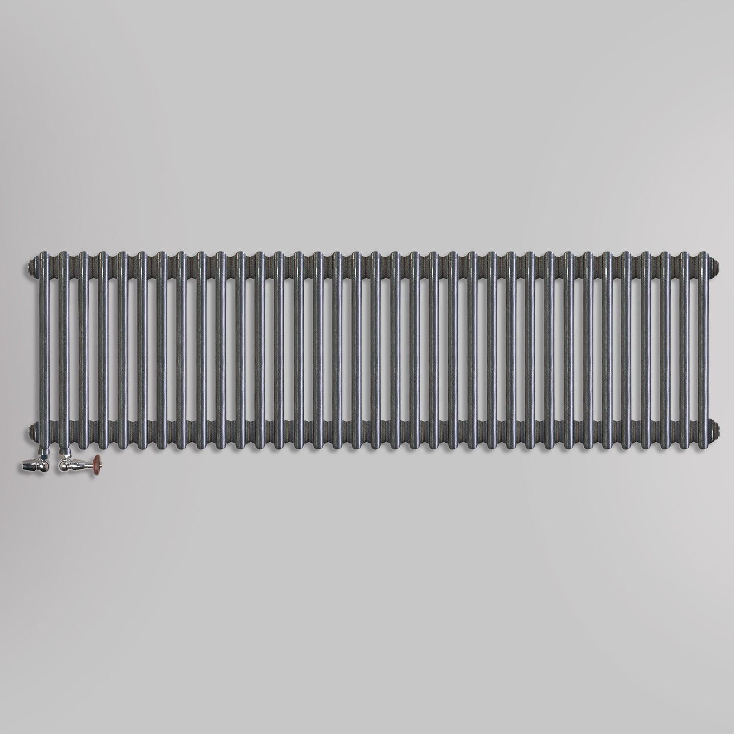 Grzejniki Żeberkowe Pokojowe Dekoracyjne - Antyczne Srebro