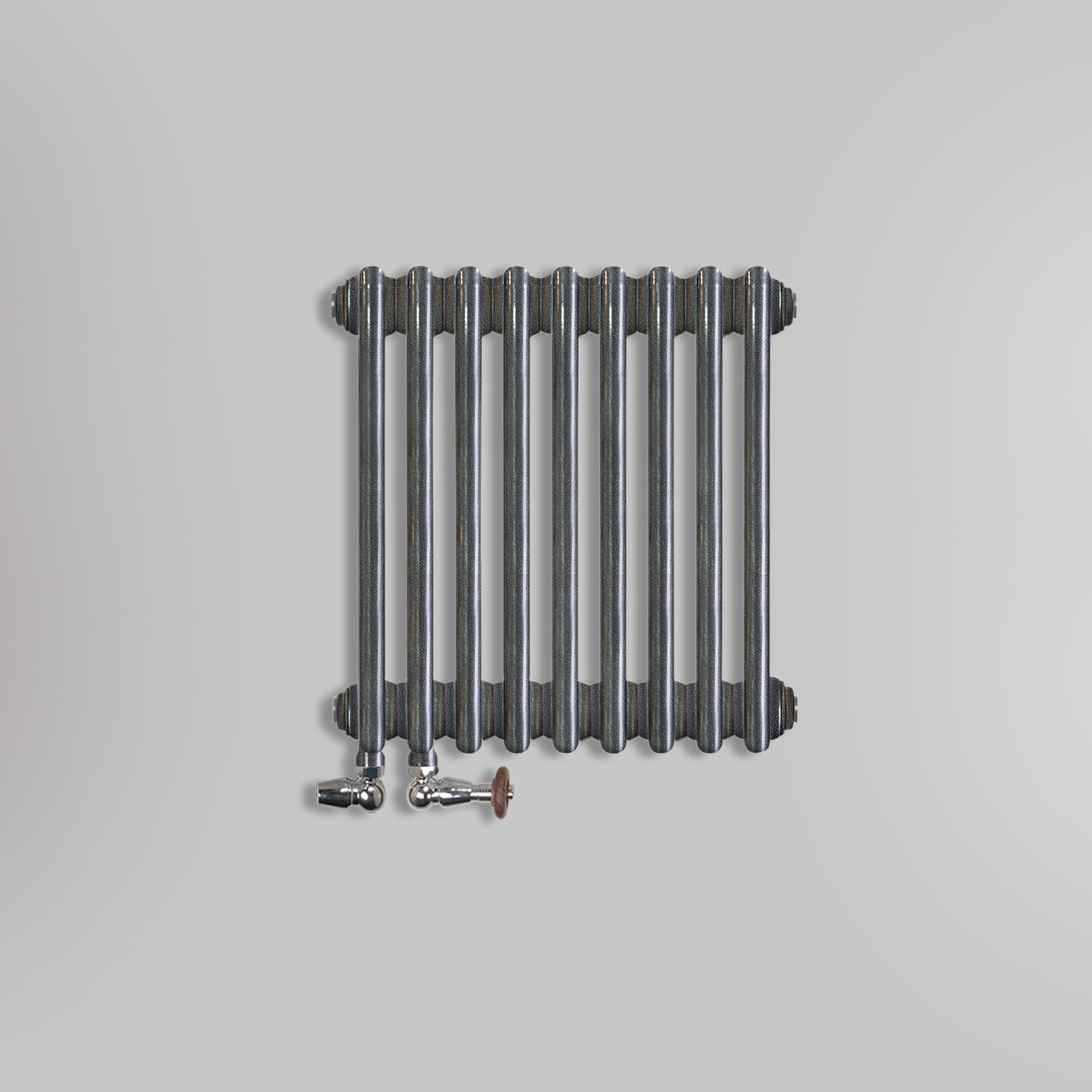 Grzejniki Żeberkowe Pokojowe Dekoracyjne - Antyczne Srebro