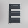 Grzejnik Łazienkowy Dekoracyjny Nowoczesny - Antracyt - 830x500mm, gładkie tło firmy Lazzarini
