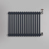 Grzejnik Dekoracyjny Żeberkowy - 2 Kolumnowy Antracytowy - 576x785mm, gładkie tło firmy Empire