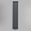 Grzejnik Dekoracyjny Pionowy - 3 Kolumnowy Antracytowy - 1800x380mm, gładkie tło firmy Empire