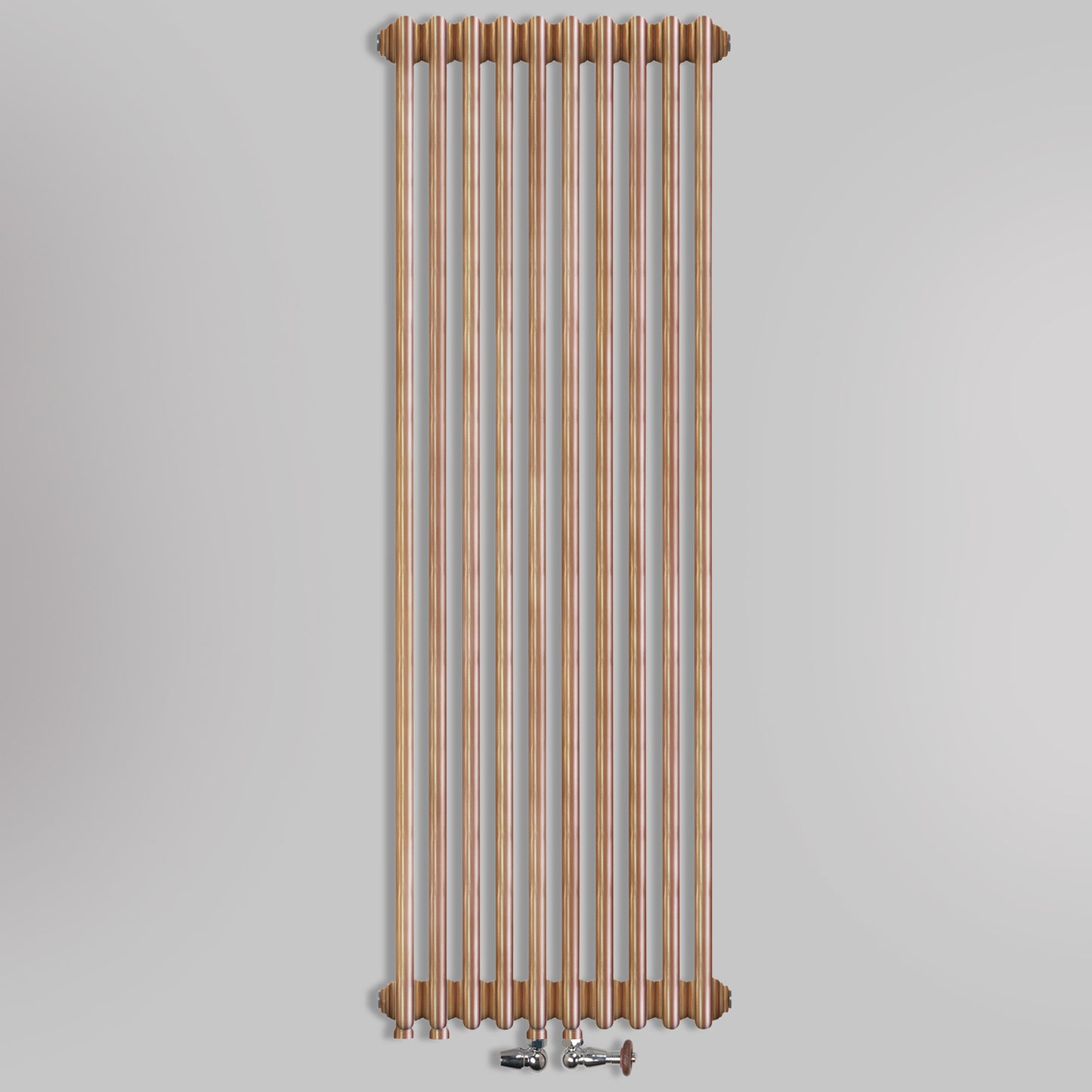 Grzejniki Żeberkowe Pokojowe Dekoracyjne - Metaliczna Miedź