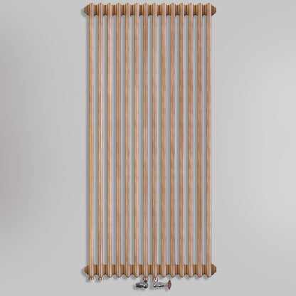 Grzejniki Żeberkowe Pokojowe Dekoracyjne - Metaliczna Miedź