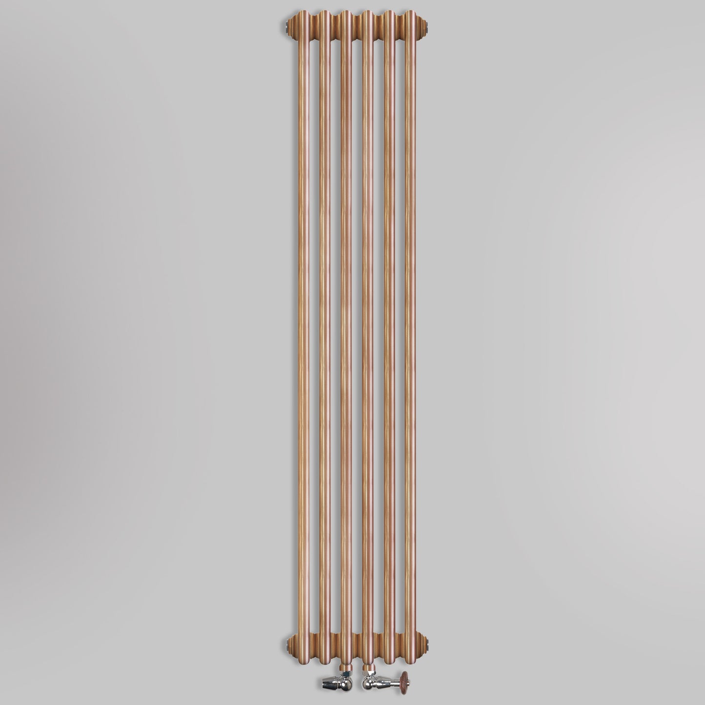 Grzejniki Żeberkowe Pokojowe Dekoracyjne - Metaliczna Miedź