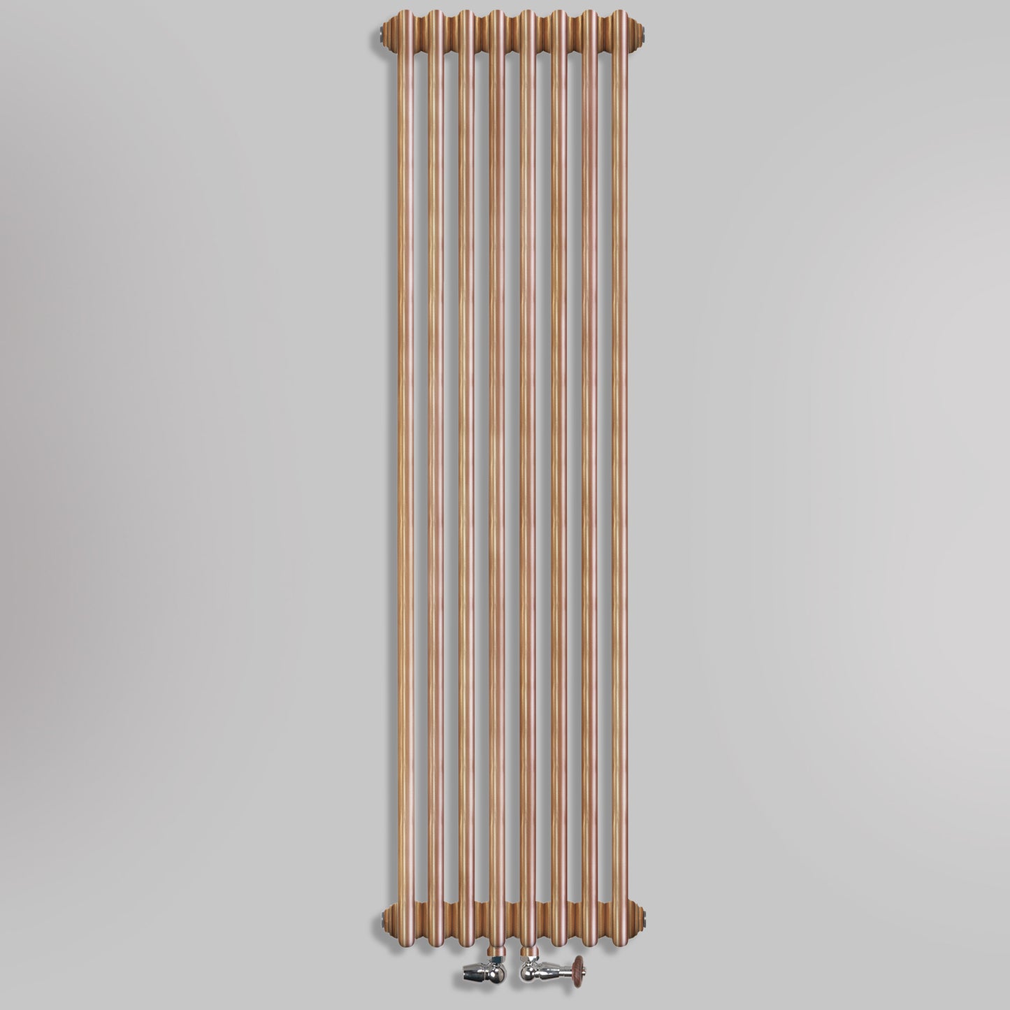 Grzejniki Żeberkowe Pokojowe Dekoracyjne - Metaliczna Miedź