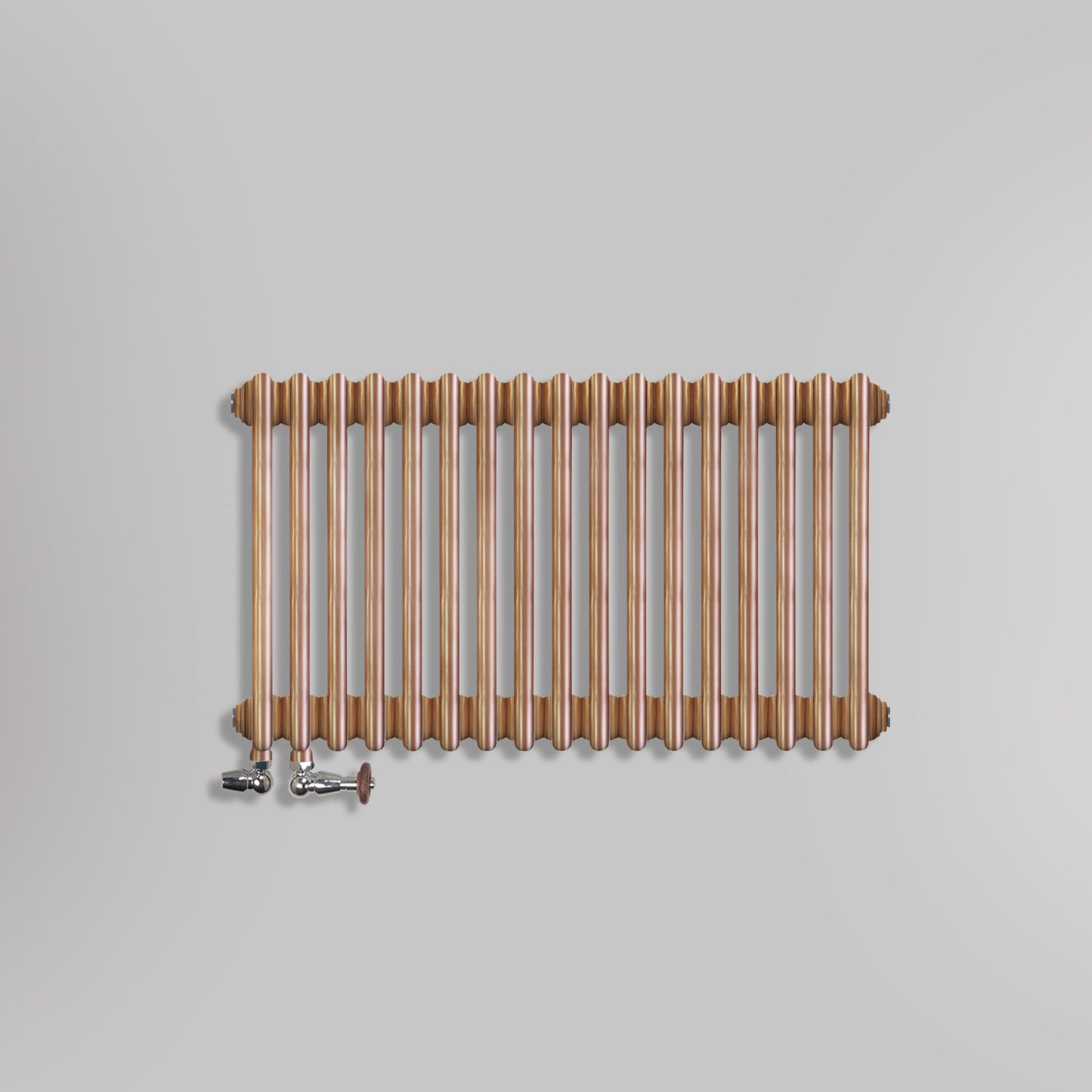 Grzejniki Żeberkowe Pokojowe Dekoracyjne - Metaliczna Miedź