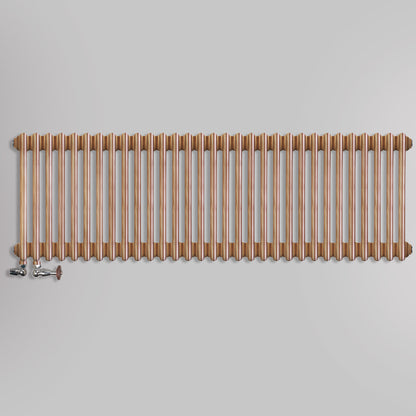 Grzejniki Żeberkowe Pokojowe Dekoracyjne - Metaliczna Miedź